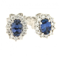 Ohrringe Recarlo Dame in Weißgold Zaffiro 1.04 Ct E79PN002/ZB020 - E79PN002/ZB020